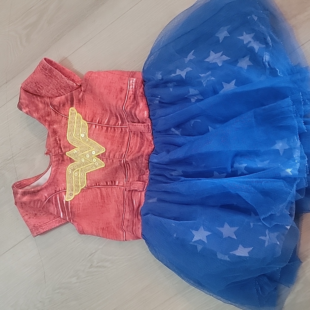 Toddler wonderwoman costume